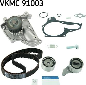 SKF VKMC 91003 - Водяной насос + комплект зубчатого ремня ГРМ autodif.ru