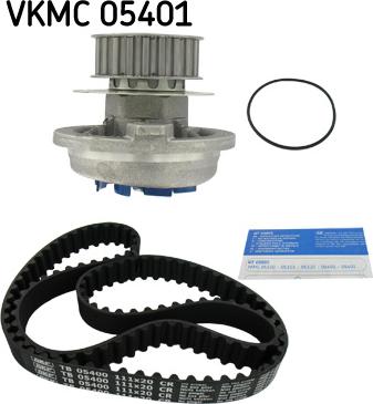 SKF VKMC 05401 - Водяной насос + комплект зубчатого ремня ГРМ autodif.ru