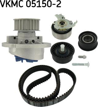 SKF VKMC 05150-2 - Водяной насос + комплект зубчатого ремня ГРМ autodif.ru