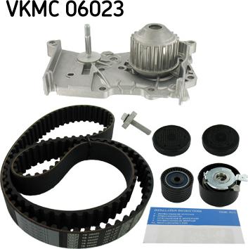 SKF VKMC 06023 - Водяной насос + комплект зубчатого ремня ГРМ autodif.ru
