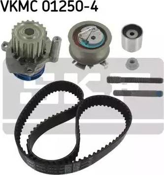 SKF VKMC 01250-4 - Водяной насос + комплект зубчатого ремня ГРМ autodif.ru