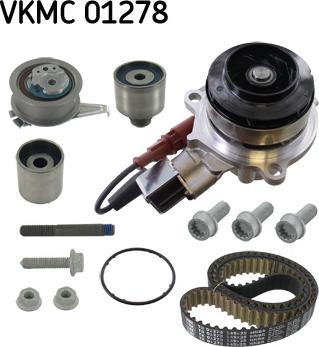 SKF VKMC 01278 - Водяной насос + комплект зубчатого ремня ГРМ autodif.ru