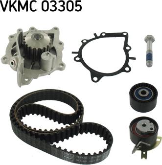 SKF VKMC 03305 - Водяной насос + комплект зубчатого ремня ГРМ autodif.ru