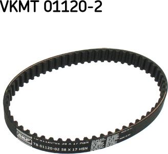 SKF VKMT 01120-2 - Зубчатый ремень ГРМ autodif.ru