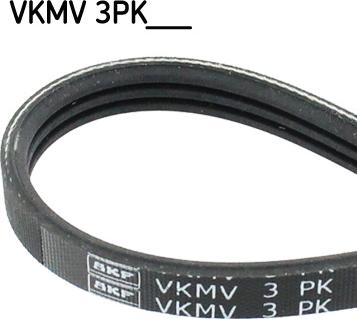 SKF VKMV 3PK665 - Ремень поликлиновой CHEVROLET MATIZ 05-, SPARK 05-, autodif.ru