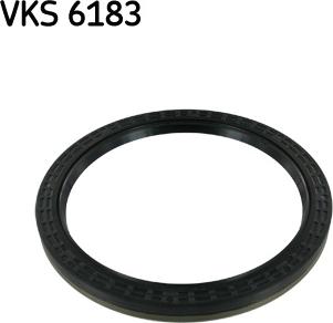 SKF VKS 6183 - Уплотняющее кольцо вала, подшипник ступицы колеса autodif.ru