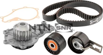 SNR KDP459.670 - Комплект ГРМ (ремень + ролик + насос охлаждающей жидкости) VOLVO C30, S40 II, S60 II, S80 II, V40, V autodif.ru