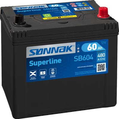 Sonnak SB604 - Стартерная аккумуляторная батарея, АКБ autodif.ru