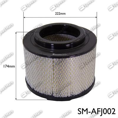 SpeedMate SM-AFJ002 - Воздушный фильтр, двигатель autodif.ru