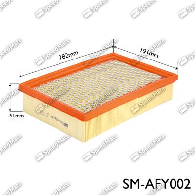 SpeedMate SM-AFY002 - Воздушный фильтр, двигатель autodif.ru