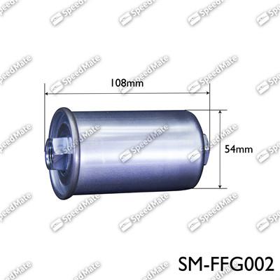 SpeedMate SM-FFG002 - Топливный фильтр autodif.ru