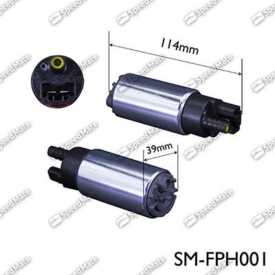 SpeedMate SM-FPH001 - Электробензонасос MITSUBISHI/HONDA/HYUNDAI/FORD autodif.ru