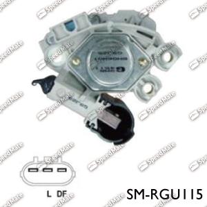 SpeedMate SM-RGU115 - Регулятор напряжения, генератор autodif.ru