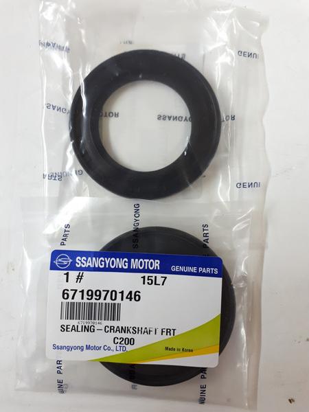 Ssangyong 6719970146 - Уплотняющее кольцо, коленчатый вал autodif.ru