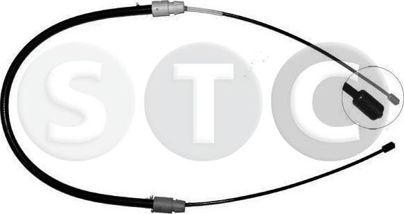 STC T480950 - Тросик, cтояночный тормоз autodif.ru
