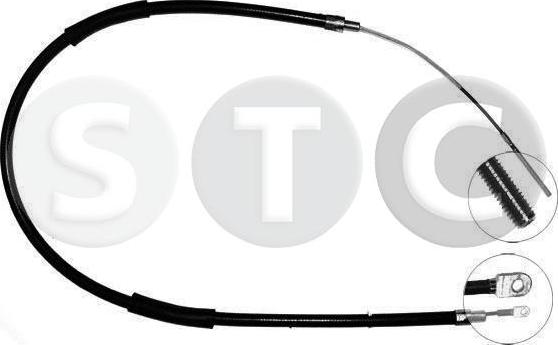 STC T480654 - Тросик, cтояночный тормоз autodif.ru