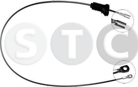 STC T483568 - Тросик, cтояночный тормоз autodif.ru