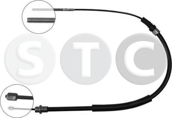 STC T482827 - Тросик, cтояночный тормоз autodif.ru