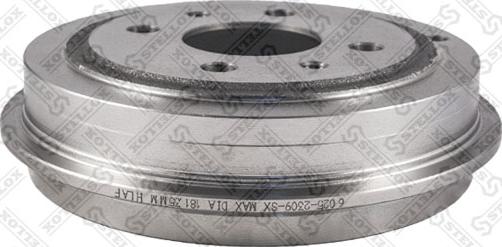 Stellox 6025-2309-SX - Тормозной барабан autodif.ru