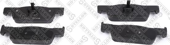Stellox 000 572B-SX - Тормозные колодки, дисковые, комплект autodif.ru