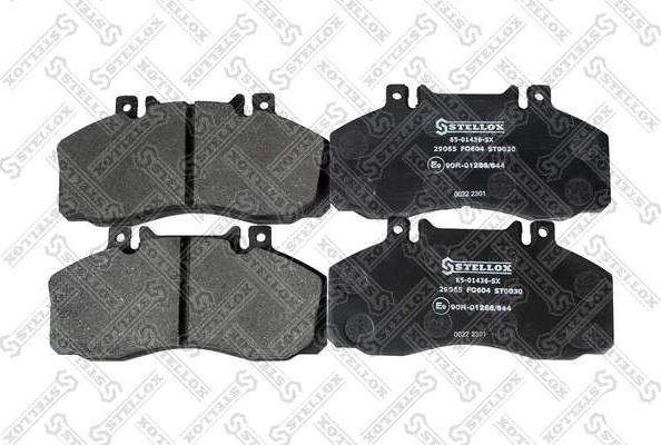 Stellox 85-01436-SX - Тормозные колодки, дисковые, комплект autodif.ru