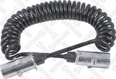 Stellox 88-01601-SX - кабель спиральный!7/7 пол.,Typ N Euro/Euro,c 2 штек.(пласт цельн.),24V,Lmax4500 ISO1185\ autodif.ru