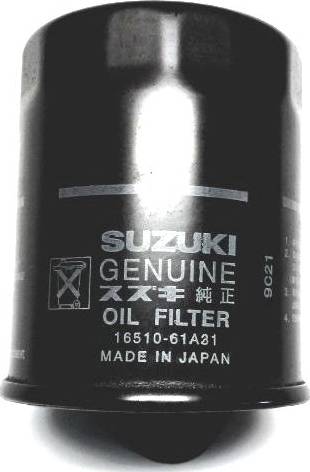 Suzuki 1651061AV1 - Масляный фильтр autodif.ru