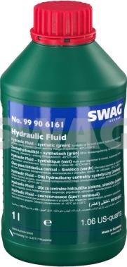 Swag 99 90 6161 - Жидкость гидравлическая 1л - для централиз. гидросистем (зеленая) LDS, PSA S712710, BMW 81229407758, autodif.ru