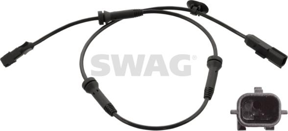 Swag 60 10 2475 - Датчик ABS, частота вращения колеса autodif.ru