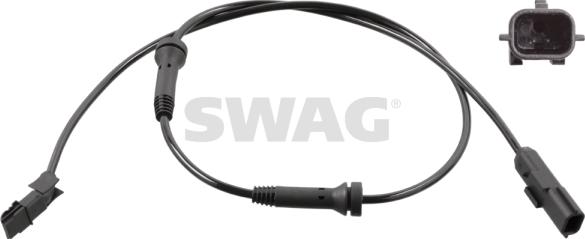 Swag 60 10 2476 - Датчик ABS, частота вращения колеса autodif.ru