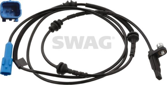Swag 62 94 7006 - Датчик ABS, частота вращения колеса autodif.ru