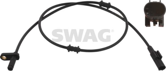 Swag 10 93 7376 - Датчик ABS, частота вращения колеса autodif.ru