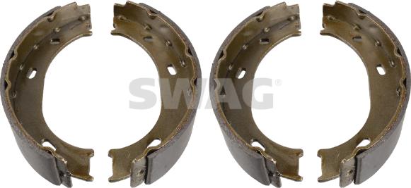 Swag 10 92 3192 - Комплект тормозов, ручник, парковка autodif.ru