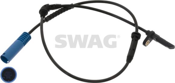 Swag 11 94 6594 - Датчик ABS, частота вращения колеса autodif.ru