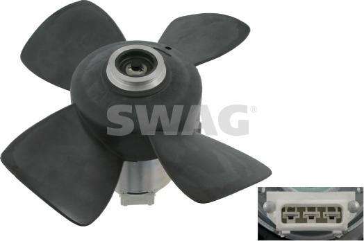 Swag 30 90 6995 - Вентилятор, охлаждение двигателя autodif.ru