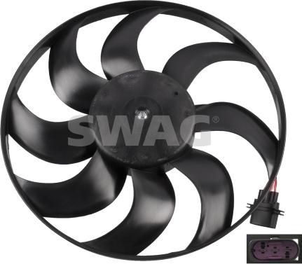Swag 30 92 6860 - Вентилятор, охлаждение двигателя autodif.ru