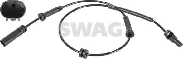 Swag 33 10 0304 - Датчик ABS, частота вращения колеса autodif.ru