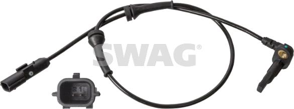 Swag 33 10 1254 - Датчик ABS, частота вращения колеса autodif.ru