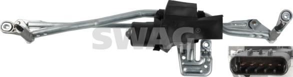 Swag 70 10 7929 - Система тяг и рычагов привода стеклоочистителя autodif.ru