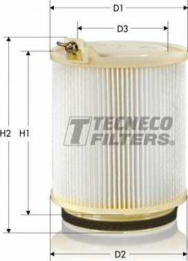 Tecneco Filters CK9742 - Фильтр воздуха в салоне autodif.ru