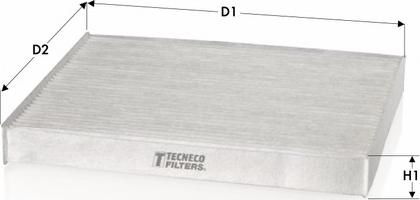 Tecneco Filters CK9686 - Фильтр воздуха в салоне autodif.ru