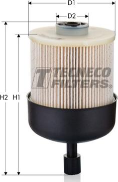 Tecneco Filters GS0338/22-E - Топливный фильтр autodif.ru