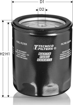 Tecneco Filters GS30 - Топливный фильтр autodif.ru