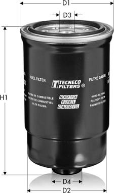 Tecneco Filters GS1199 - Топливный фильтр autodif.ru