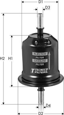 Tecneco Filters IN5561 - Топливный фильтр autodif.ru