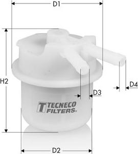 Tecneco Filters IN69 - Топливный фильтр autodif.ru