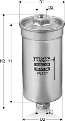 Tecneco Filters IN5 - Топливный фильтр autodif.ru