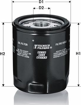 Tecneco Filters OL352 - Масляный фильтр autodif.ru