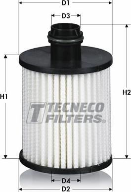 Tecneco Filters OL2156E - Масляный фильтр autodif.ru