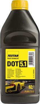 Textar 95006600 - Жидкость тормозная TEXTAR Brake Technology DOT5.1 1 л 95006600 autodif.ru